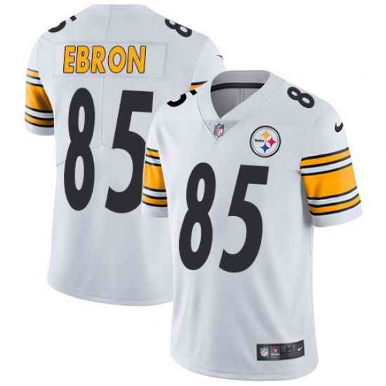 Nike Pittsburgh Steelers 85 Eric Ebron White Men Stitched NFL Vapor Untouchable Limited Jersey